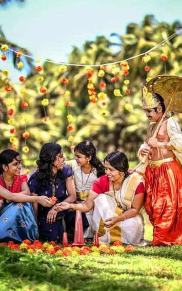 Onam - Onam is the biggest and the most important festival of the state of kerala.