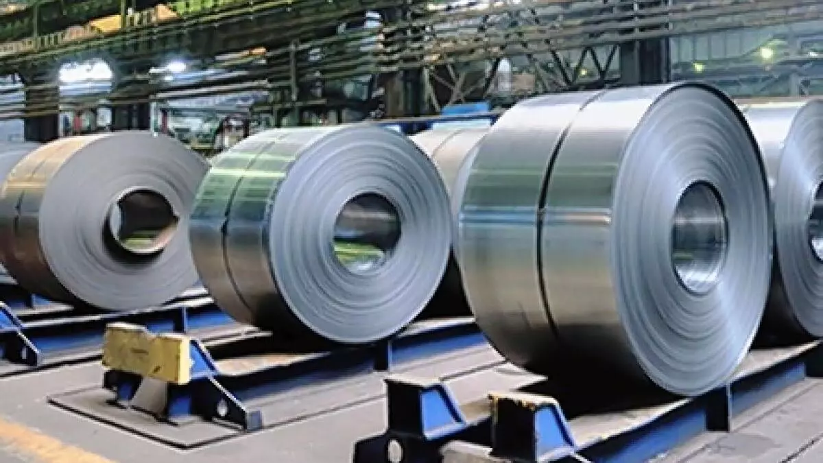 Pressure on steel due to falling demand Pressure on steel due to slowing demand