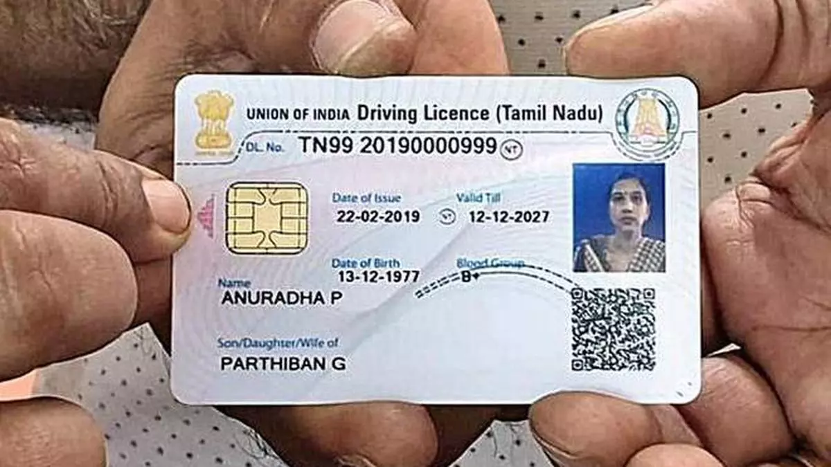 TN makes it easier to secure duplicate driving licence - The Hindu