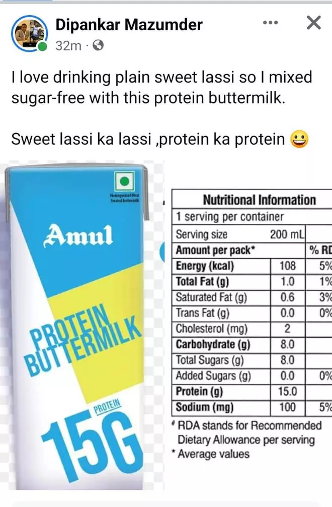 Consumers took to social media to rate the new products from Amul