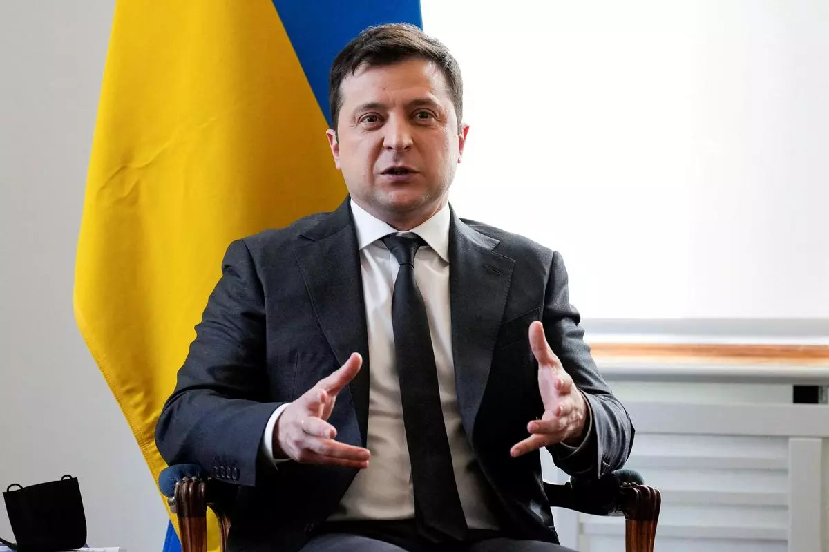 ukraine president refuses to flee, urges citizens to ''stand firm'' - the hindu businessline