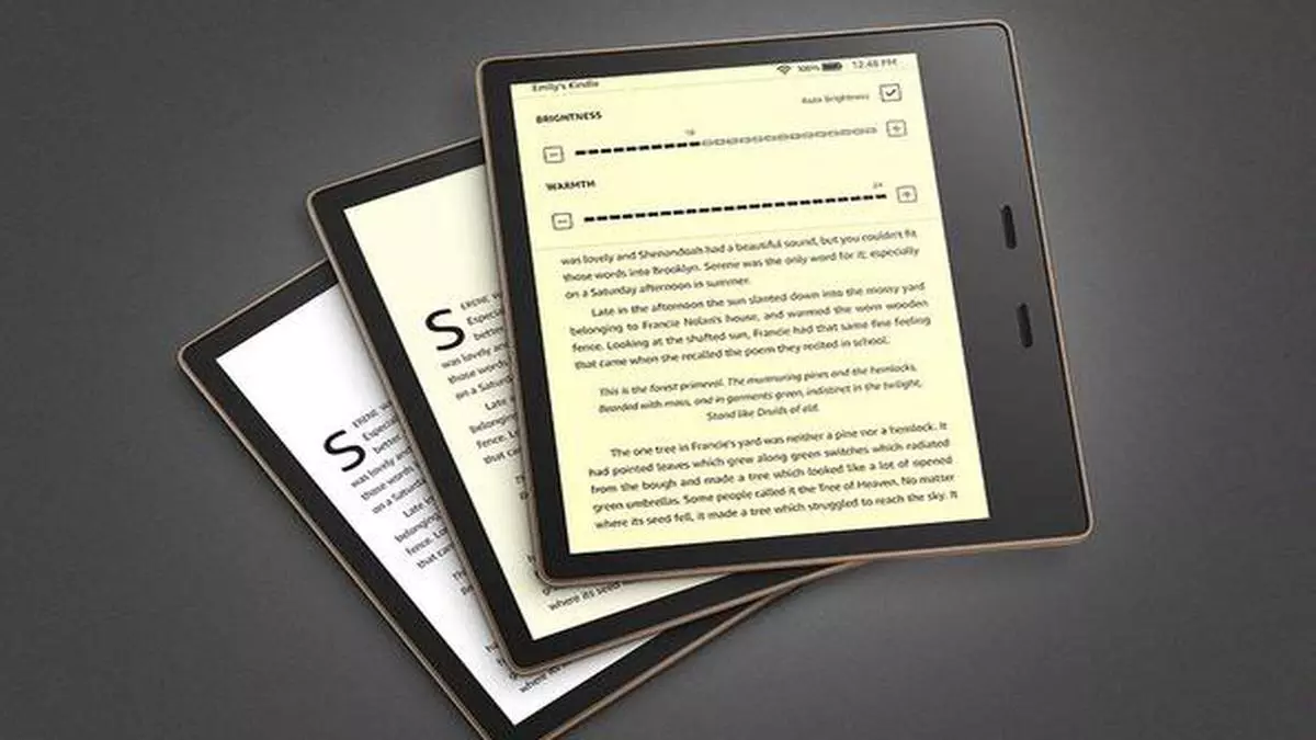 Review Amazon S Top Of The Line Kindle Oasis Gets A New Feature The Hindu Businessline