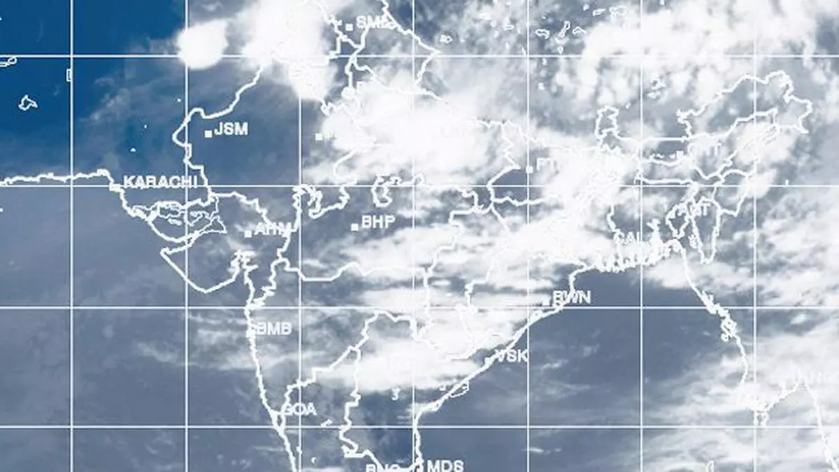 weather forecast map of india Dry Weather Forecast For Most Of Peninsular India The Hindu weather forecast map of india