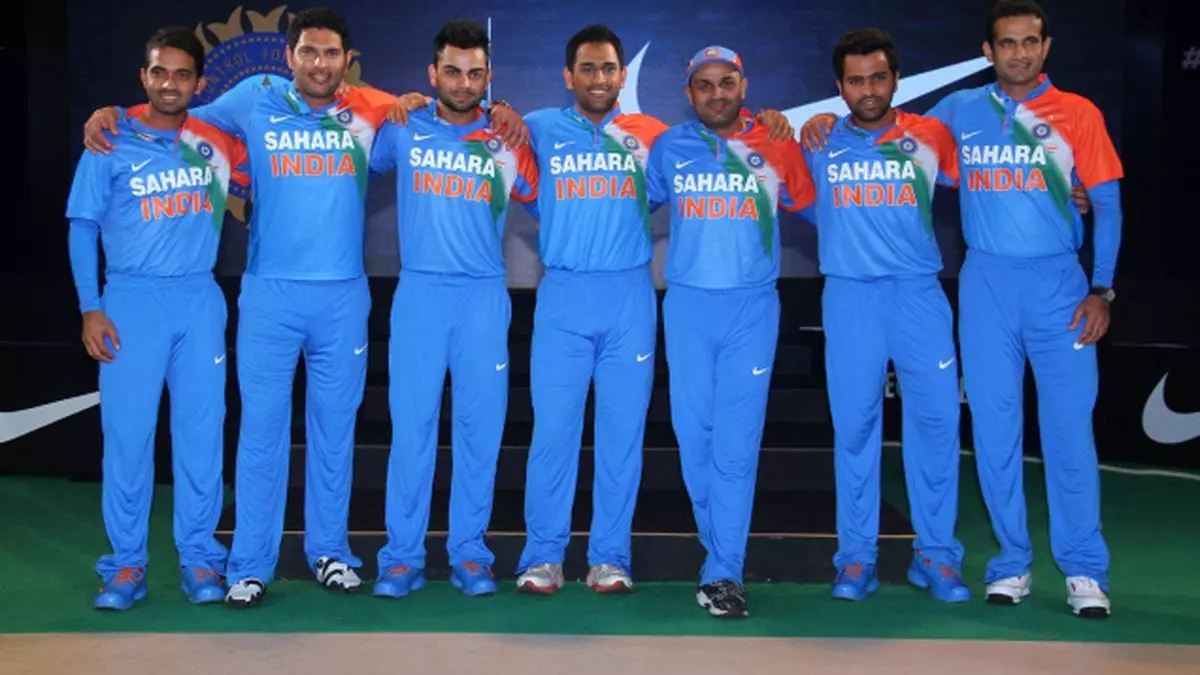 indian team old jersey