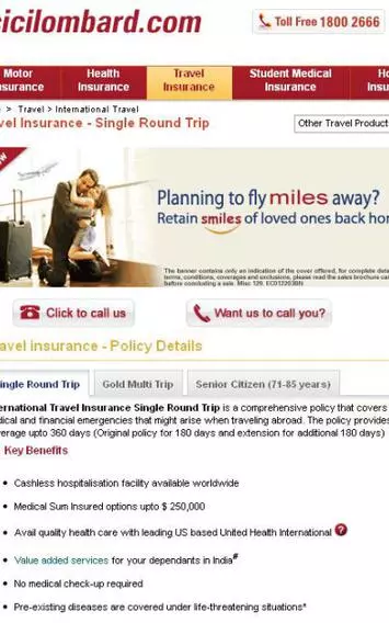 icici lombard travel insurance brochure pdf