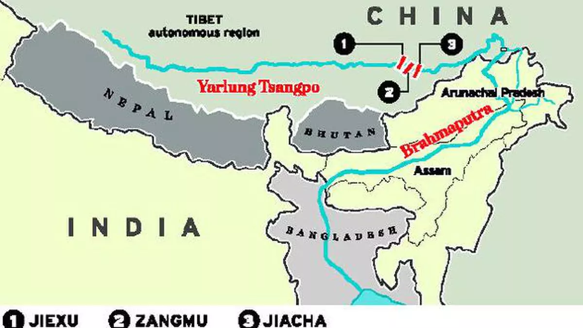 Govt allays fears over 3 Chinese dams on Brahmaputra - The Hindu  BusinessLine