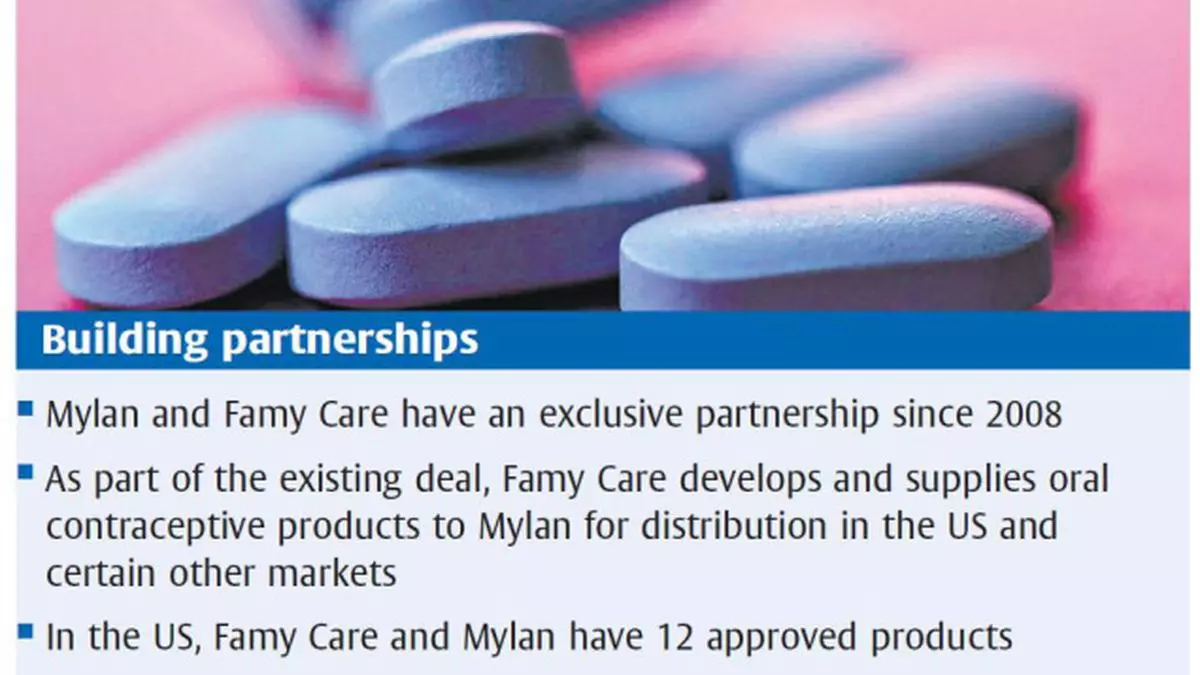 Mylan to pay $800 m for Famy’s contraceptive biz - The Hindu BusinessLine