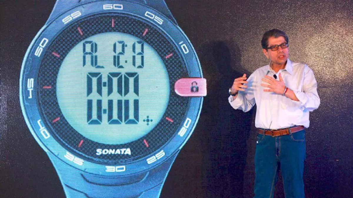 sonata digital sports watch