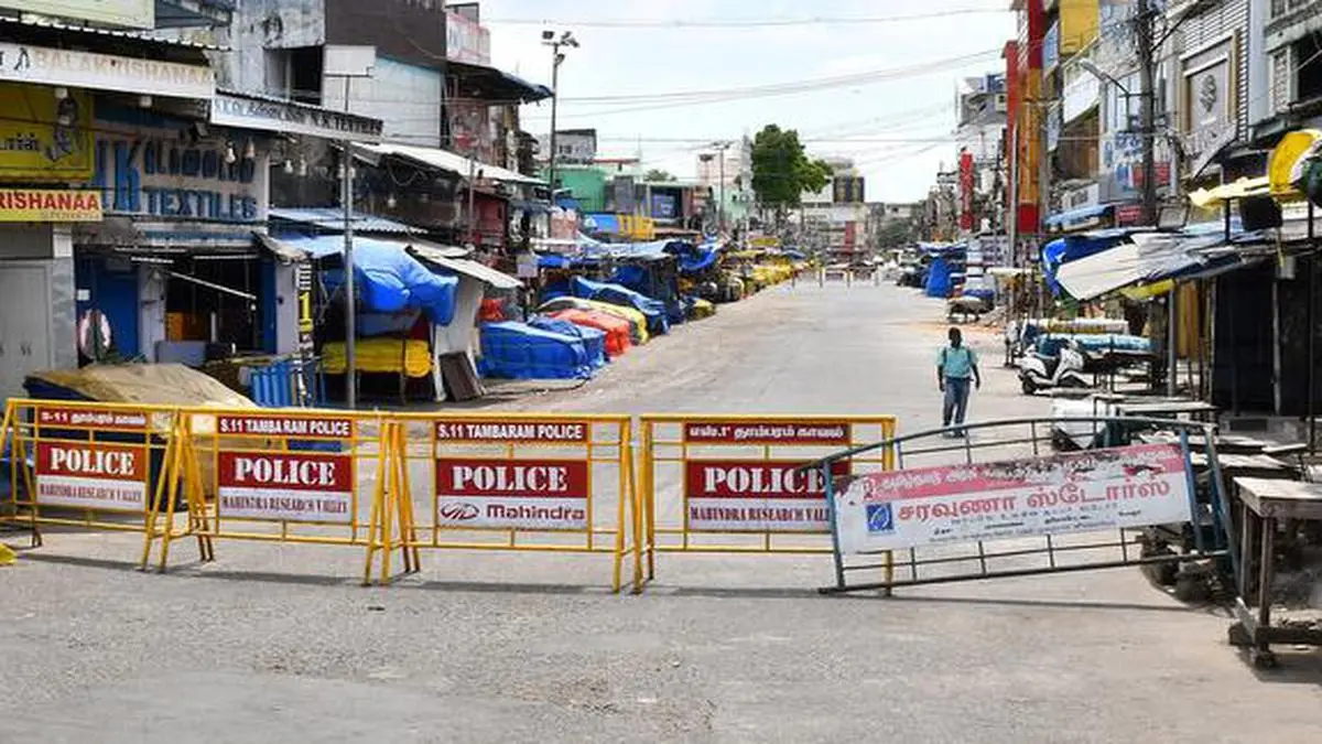 Tamil Nadu: Complete lockdown from May 24 to May 31 - The Hindu BusinessLine