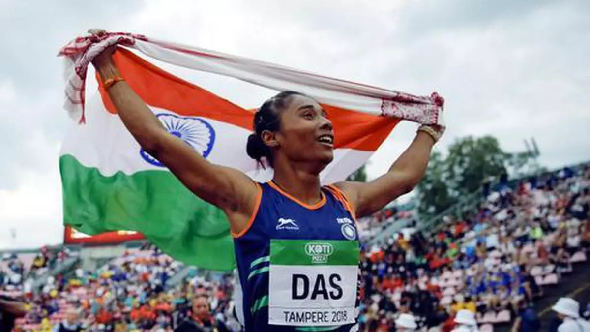 Hima Das becomes first Indian woman to win gold in World Jr Athletics  Championships - The Hindu BusinessLine